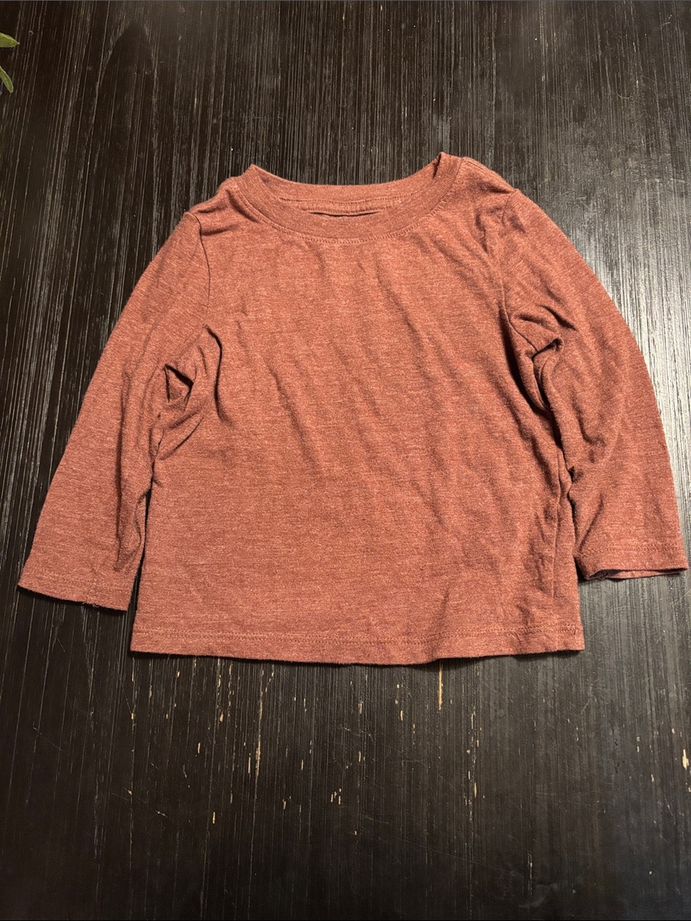 ☀️3/$15 bundle☀️ Cat & Jack Long Sleeve Tee in Brick Red